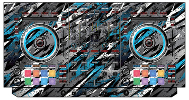 Pioneer DJ DDJ SX Skin Sparkasm Blue Light